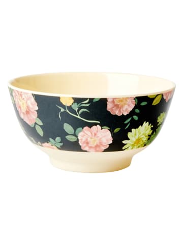Rice Schale in Creme/ Schwarz - (H)7,5 x Ø 15 cm