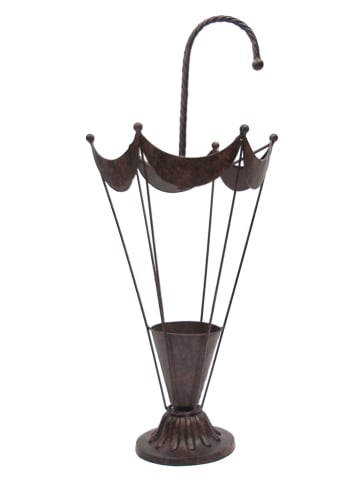 Anticline Stojak w kolorze brązowym na parasole - wys. 66 x Ø 30 cm