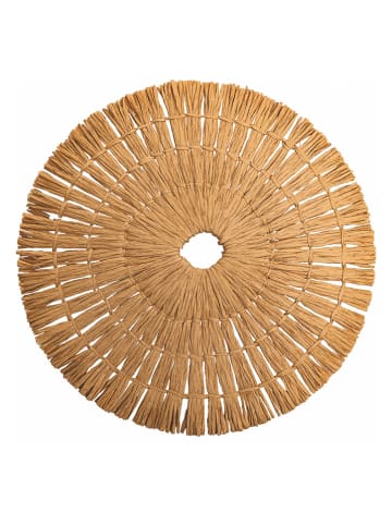 Villa d´Este Podkładki stołowe (6 szt.) "Chocolate" w kolorze brązowo-beżowym - Ø 38 cm