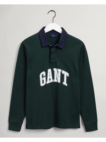Gant Koszulka polo w kolorze ciemnozielonym