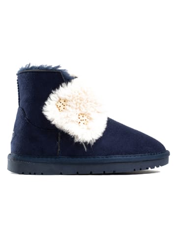 ISLAND BOOT Winterboots "Justine" donkerblauw
