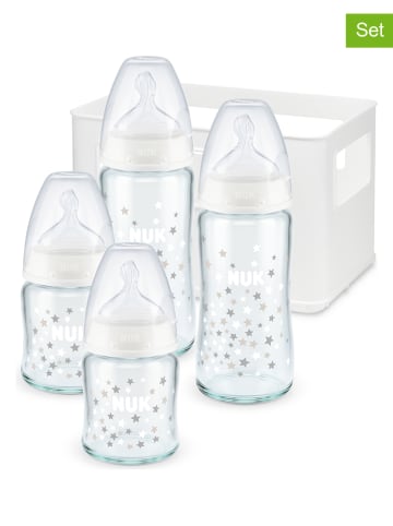 NUK 5tlg. Babyflaschen-Set "First Choice" in Transparent