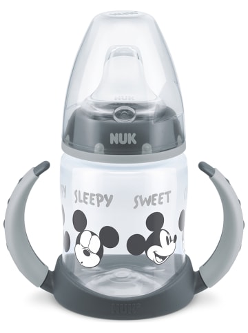 NUK Trinklernflasche "Mickey Mouse" in Anthrazit - 150 ml
