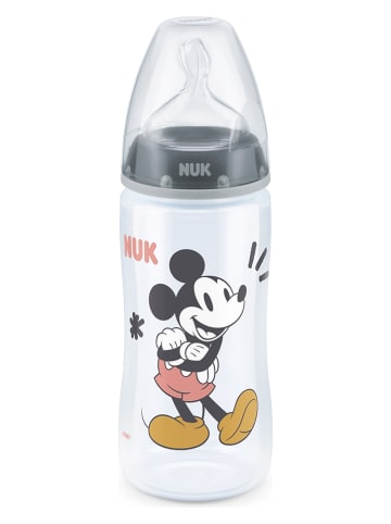 NUK Babyfles "Mickey Mouse" antraciet - 300 ml