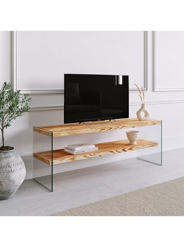 Scandinavia Concept TV-Regal in Hellbraun - (B)120 x (H)45 x (T)35 cm