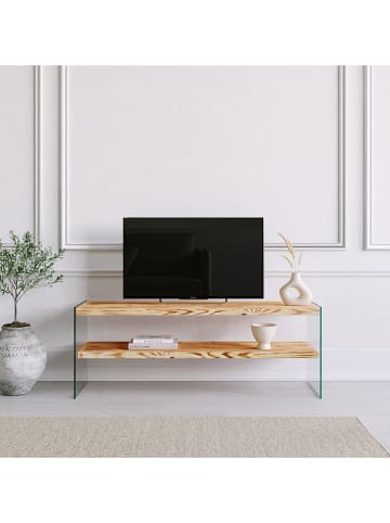 Scandinavia Concept TV-Regal in Hellbraun - (B)120 x (H)45 x (T)35 cm