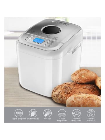 Kitchen Move Automat w kolorze białym do pieczenia chleba - 27 x 29 x 33 cm