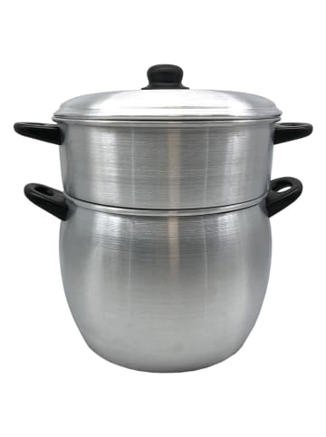 Kitchen Move Couscouspan "Meknes" zilverkleurig - Ø 30 cm