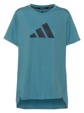 Adidas Trainingsshirt blauw