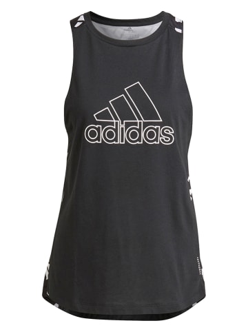 Adidas Top sportowy "Celeb Response" w kolorze czarnym