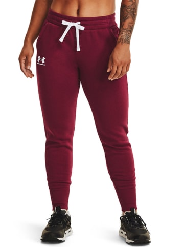 Under Armour Sweatbroek bordeaux