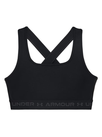 Under Armour Sportbeha "Crossback" zwart - medium