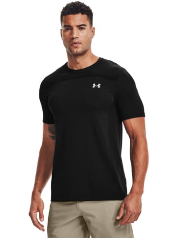 Under Armour T-shirt funkcyjny w kolorze czarnym