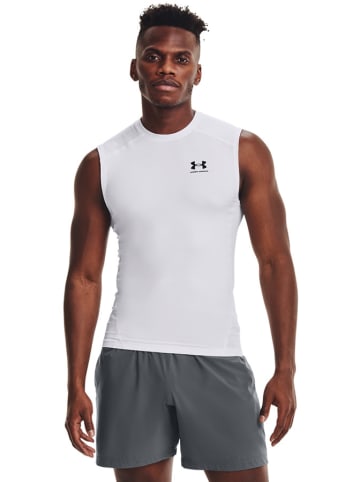 Under Armour Top sportowy w kolorze białym