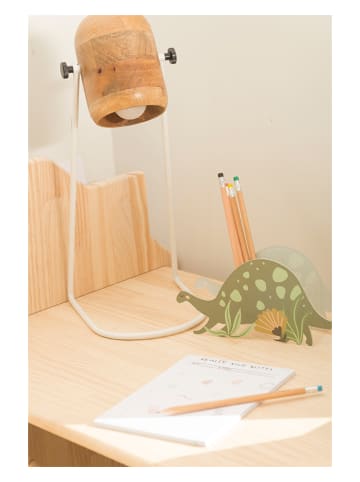 Folkifreckles Stifteköcher "Dinosaur" in Grün - (B)21 x (H)12 x (T)5,5 cm