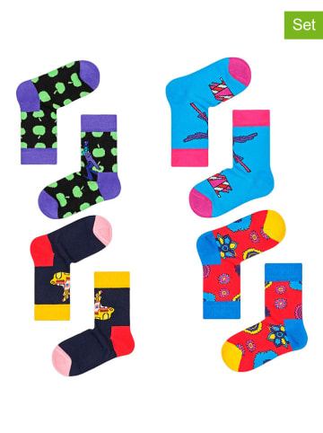 Happy Socks 4tlg. Geschenkset in Bunt