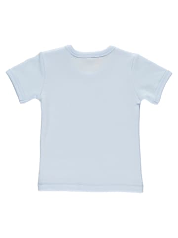 lamino 2-delige set: shirts lichtblauw