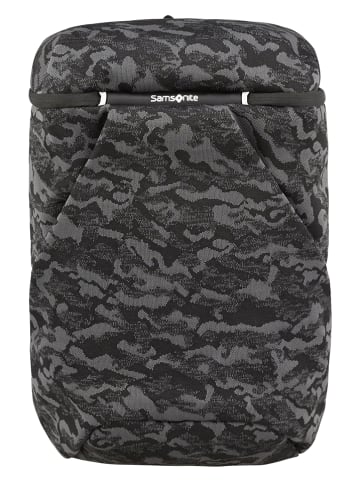 Samsonite Rugzak "Neoknit M" zwart/grijs - (B)38 x (H)52 x (D)7 cm