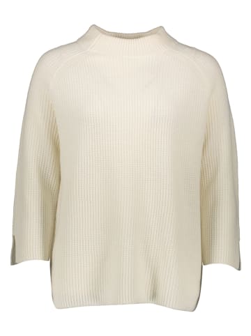 Gerry Weber Wełniany sweter w kolorze kremowym