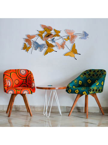 ABERTO DESIGN Dekoracja ścienna "Butterflies" - 105 x 57 cm