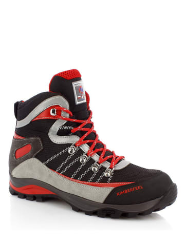 Kimberfeel Wanderboots "Naik" in Schwarz/ Rot