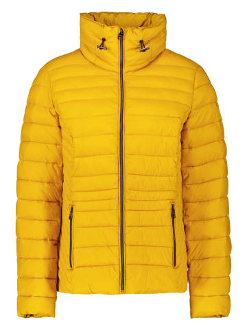 Garcia Doorgestikte jas geel