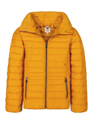 Garcia Doorgestikte jas geel