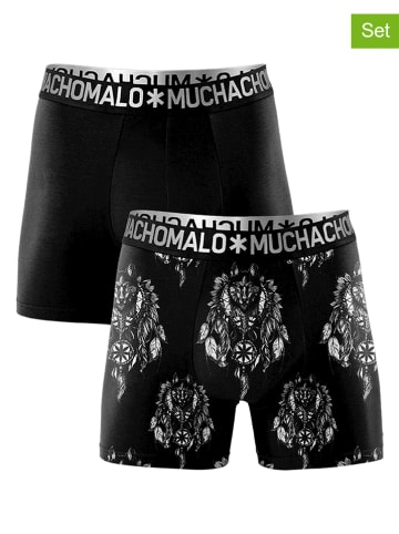 Muchachomalo 2-delige set: boxershorts zwart/wit