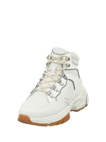 GANT Footwear Botki turystyczne "Lawanda" w kolorze białym