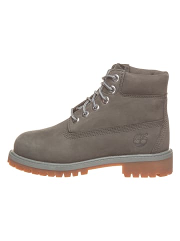 Timberland Leren boots "Premium 6 In" grijs