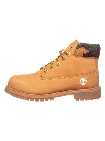Timberland Leren boots "Premium 6 In" lichtbruin