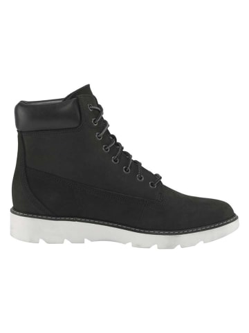 Timberland Skórzane botki "Keeley Field" w kolorze czarnym