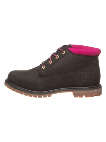 Timberland Leren boots "Nellie Chukka Double" zwart/roze