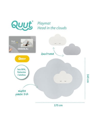 Quut Spieldecke in Grau - (L)145 x (B)174 xm