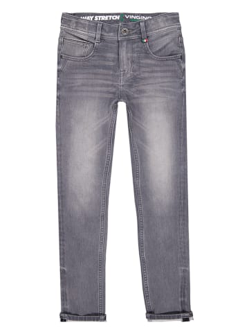 Vingino Spijkerbroek "Alfons" - skinny fit - grijs