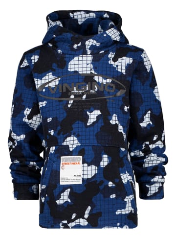 Vingino Hoodie "Nowel" in Blau/ Schwarz