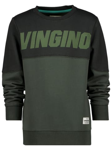 Vingino Sweatshirt "Nardo" in Dunkelgrün