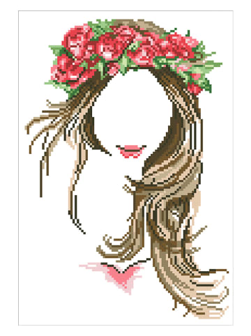 DIAMOND DOTZ Zestaw kreatywny "Garland Beauty - Diamond Dotz®" - 14+