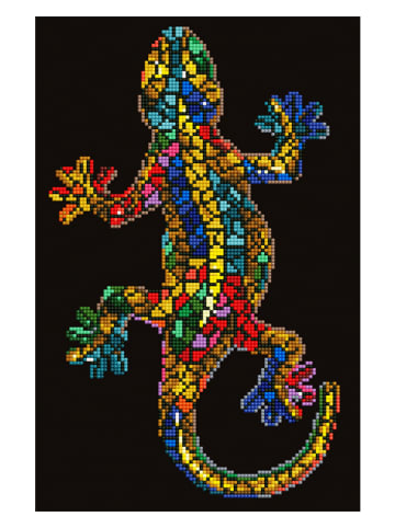 DIAMOND DOTZ Diamond Painting "Gekko Paua - Diamond Dotz®" - vanaf 14 jaar
