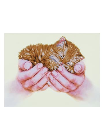 DIAMOND DOTZ Creativiteitsset "Precious Kitten - Diamond Dotz" - vanaf 8 jaar