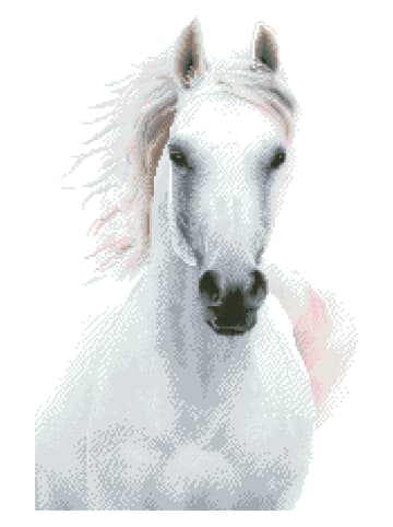 DIAMOND DOTZ Zestaw kreatywny "Imperial Stallion - Diamond Dotz®" - 8+