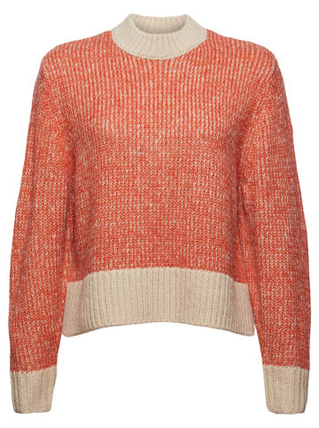 ESPRIT Sweter w kolorze pomarańczowym