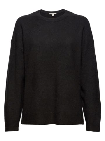 ESPRIT Sweter w kolorze czarnym