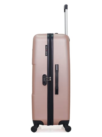 BlueStar Hardcase-Trolley "Miami" in Rosa - (B)47 x (H)95 x (T)29 cm