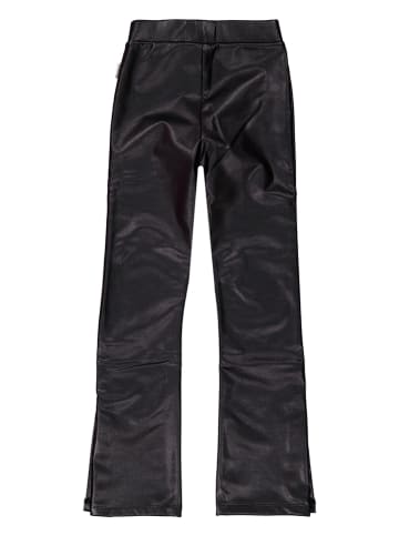 Vingino Spodnie "Sandry" w kolorze czarnym ze skóry syntetycznej