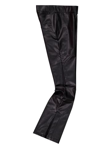 Vingino Spodnie "Sandry" w kolorze czarnym ze skóry syntetycznej