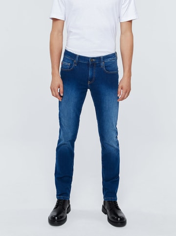 BIG STAR Dżinsy - Slim fit - w kolorze niebieskim