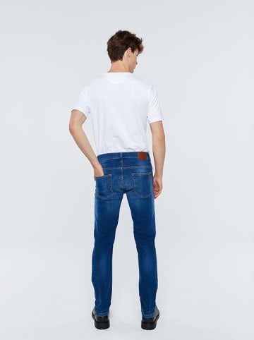 BIG STAR Dżinsy - Slim fit - w kolorze niebieskim