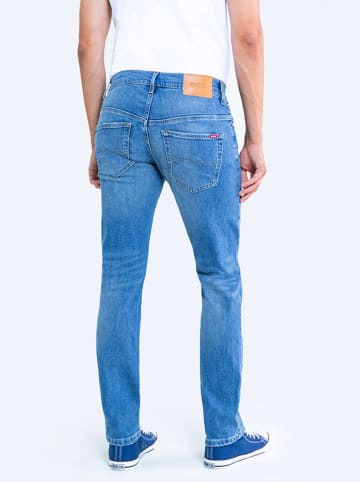 BIG STAR Dżinsy - Slim fit - w kolorze błękitnym