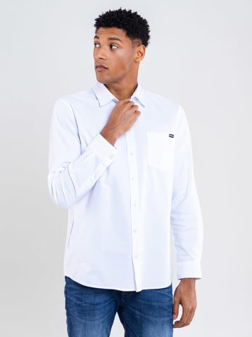 BIG STAR Koszula - Regular fit - w kolorze białym